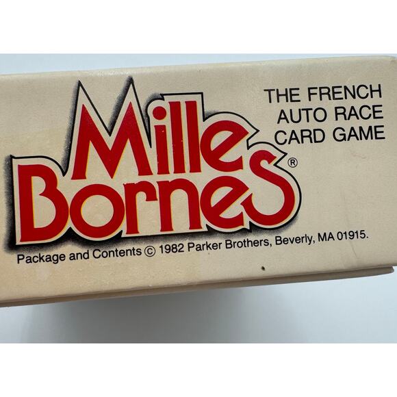 Vintage Mille Bornes Card Game 1982 Parker Brothers Complete - Picture 3 of 5